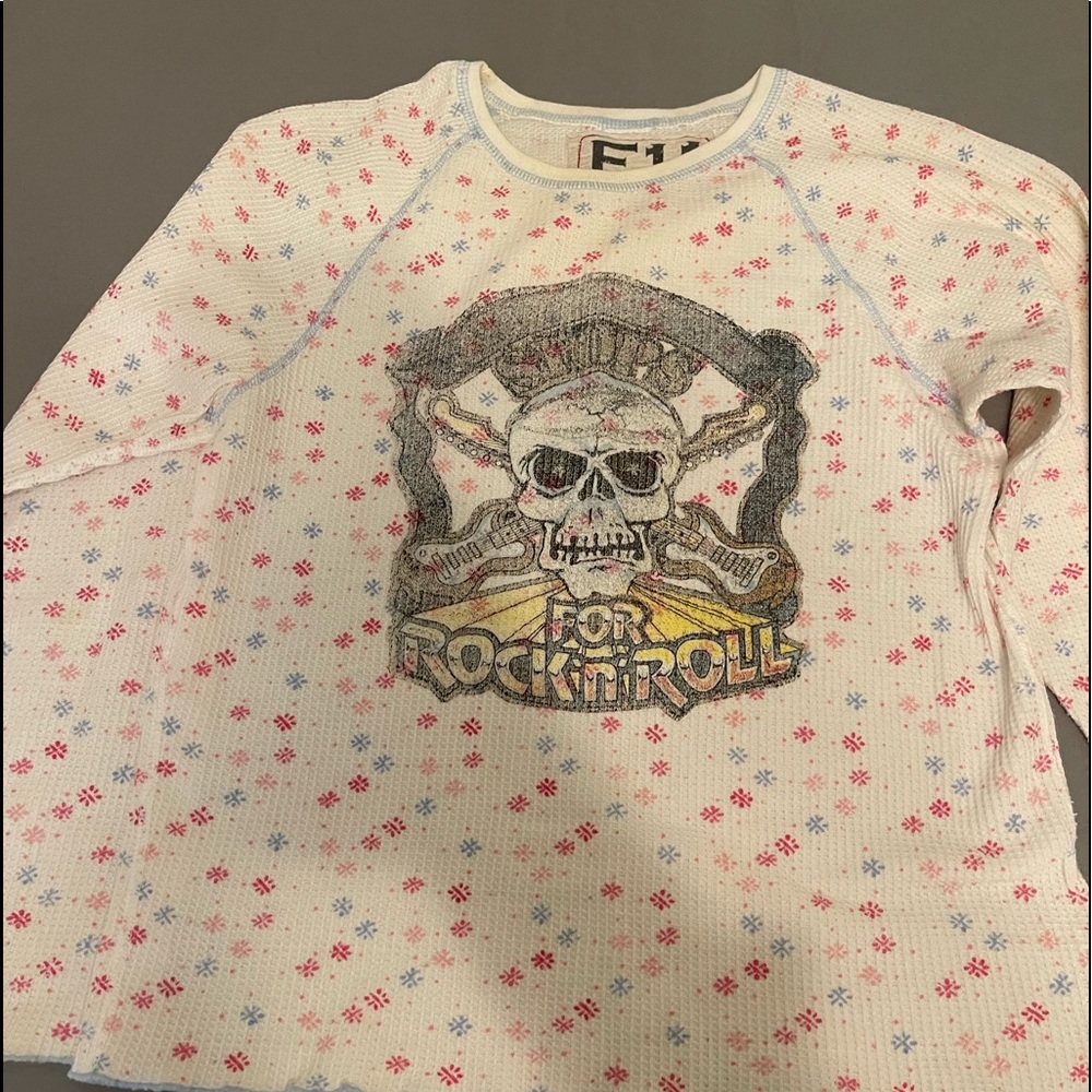 VINTAGE E11 FOR ALL SKULL SHIRT